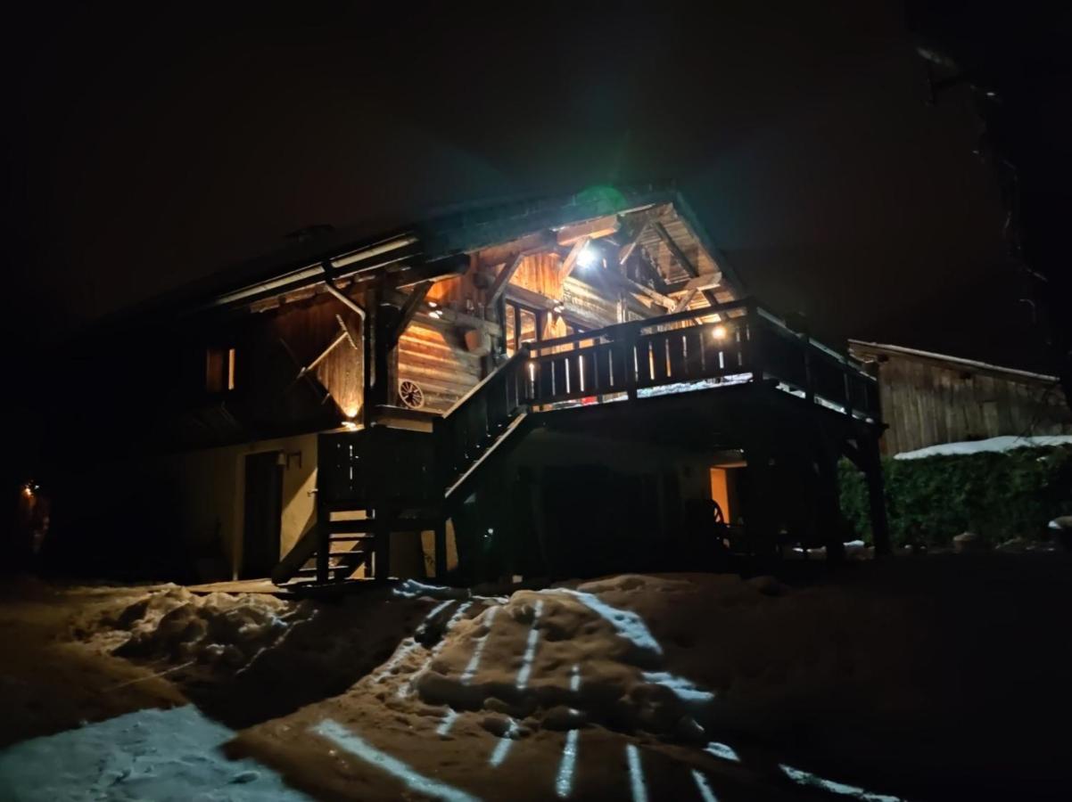 Magnifique Chalet Dans La Vallee De Chamonix Servoz Eksteriør billede