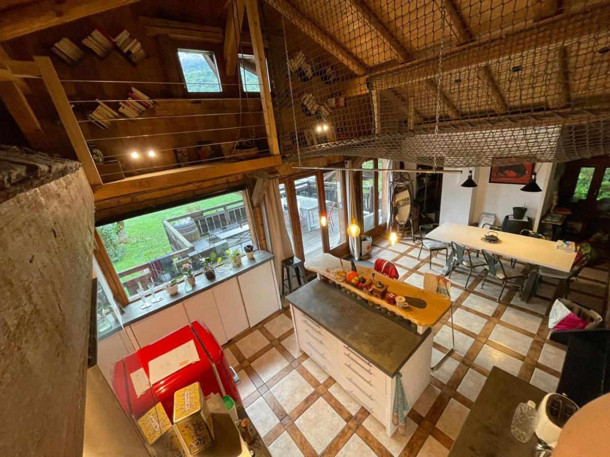 Magnifique Chalet Dans La Vallee De Chamonix Servoz Eksteriør billede